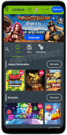 Empiece a apostar online en eventos en directo en Codere