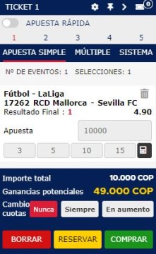 Talón de apuestas AquiJuego