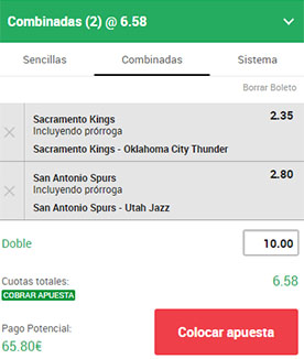 Talón de apuestas Paf