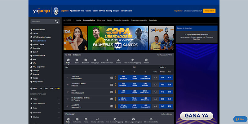 Sitio web de apuestas de Yajuego