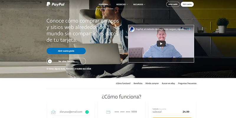 PayPal cuenta personal