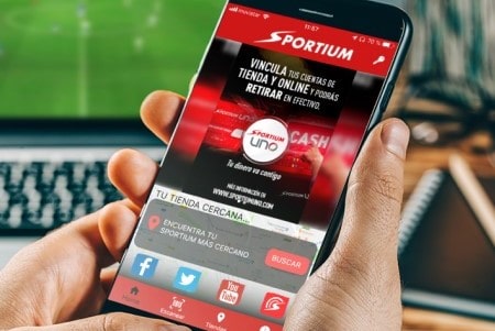 Sportium APK desde el sitio web del operador